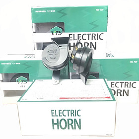Bộ 2 Còi Sên Electric Horn VTS HN-70F 12V
