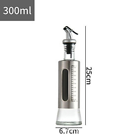 Mua Chai rót dầu ăn  nước tương thủy tinh bọc inox cao cấp
