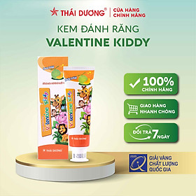 Kem đánh răng dành cho trẻ em Valentine kiddy 100g - Sao Thái Dương