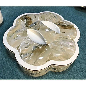 Mua KHAY ĐỰNG MỨT TẾ BẰNG SỨ XƯƠNG CAO CẤP VÂN ĐÁ SANG TRỌNG