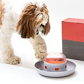 Dog Food Dispenser Bowl Interactive Leakage Treat Dispensing Dog Puzzle Toys