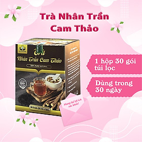 Trà Nhân Trần Cam Thảo Hộp 30 Túi Lọc