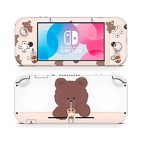 Mua Skin decal dán Nintendo Switch Lite mẫu gấu trà sữa (dễ dán  đã cắt sẵn)