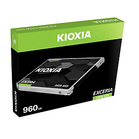 Ổ cứng gắn trong 960GB SSD Exceria 3D NAND 2.5' SATA3 Kioxia - Hàng Chính Hãng