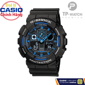 Đồng hồ nam dây nhựa Casio G-SHOCK GA-100-1A2DR