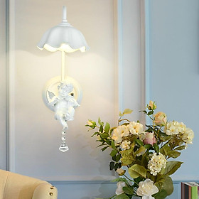 Đèn gắn tường thiên thần đẹp mê hồn ROSSE tạo điểm nhấn mạnh mẽ cho không gian nội thất của bạn - tặng kèm bóng LED