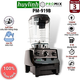 [Hàng Chính Hãng] Máy Xay Sinh Tố Công Nghiệp Đa Năng Promix PM-919B