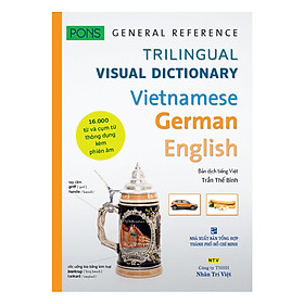 Download sách Pons General Reference – Trilingual Visual Dictionary Vietnamese – German – English