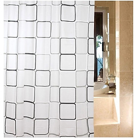 Mua Rèm Cửa Nhà Tắm Loại 9 Móc loại 1.8 x 2m