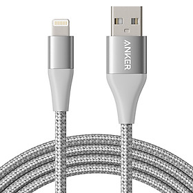 Dây Cáp Sạc Lightning Cho iPhone Anker Powerline+ II 0.9m (Không Kèm Bao Đựng) - A8452 - Hàng Chính Hãng