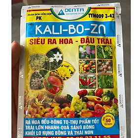 Mua Kali - Bo - Zn Siêu ra hoa đậu trái  bông to thụ phấn tốt  không lo rụng bông trái non