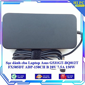 Sạc dành cho Laptop Asus G531GT-BQ012T FX505DT ADP-150CH B 20V 7.5A 150W - Kèm Dây nguồn - Hàng Nhập Khẩu