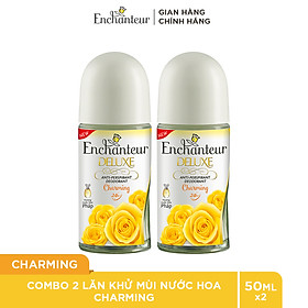 Combo 2 Lăn khử mùi nước hoa Enchanteur Charming 50ml/ Chai