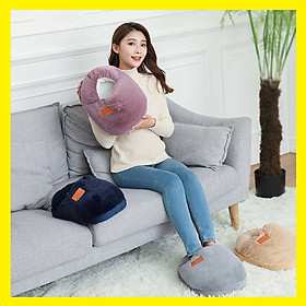 Mua Túi Sưởi Chân Hình Thú - Hình Trơn. Có Sạc Điện - Giao Màu Ngẫu Nhiên