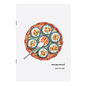 Sổ Tay Mini Bánh Bèo Chén Huế Monosketch