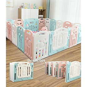 Bộ quây cũi nhựa TẶNG bóng, thảm ( GIAO 2H HCM)