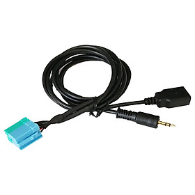 AUX USB Adapter Cable Convertor Connector for Lancia Notebook Car Stereo