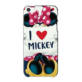 Ốp Lưng Dành Cho Điện Thoại iPhone 5 - I Love Mickey