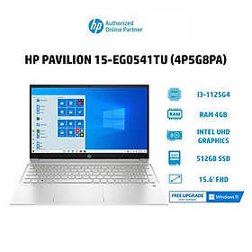 Mua Laptop HP Pavilion 15-eg0541TU 4P5G8PA |i3-1125G4 | 4GB | 512GB | 15.6  FHD | Win 11 Hàng chính hãng