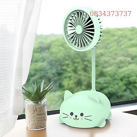 Mua Quạt Mini để bàn hình chú Heo xinh xắn 2 Trong 1 vừa quạt vừa trang trí