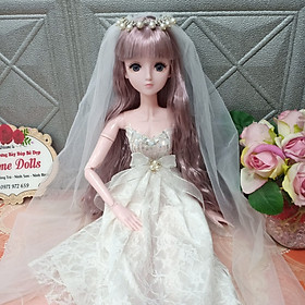 Set Hộp Quà Búp bê 60cm mặc váy lolita xinh xắn số lượng có hạn