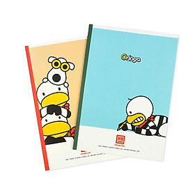 Vở kẻ ngang 80 trang Study Oringa 1435 (15 quyển) [NEW 2020] - Giao màu ngẫu nhiên
