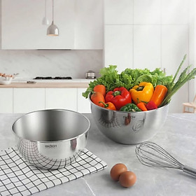SET 2 THỐ INOX GKOCH MYDH0607 (kích thước 20cm & 24cm) hàng chính hãng