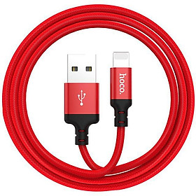 Mua Dây cáp sạc dành cho iPhone  iPad Hoco X14  cáp bọc dù dài 1m/2m có truyền tải dữ liệu  hàng chính hãng