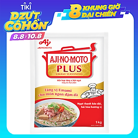 Bột Ngọt Ajinomoto Plus 1kg (Bao Bì Mới)