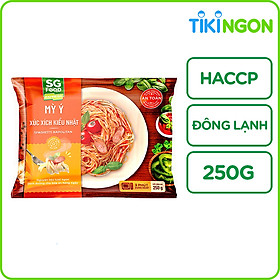 Mỳ Ý xúc xích kiểu Nhật SG Food Đông Lạnh 250g