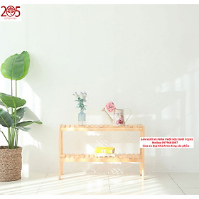 Mua KỆ ĐỂ GIÀY DÉP GỖ THÔNG- Dài 80cm - 2T800