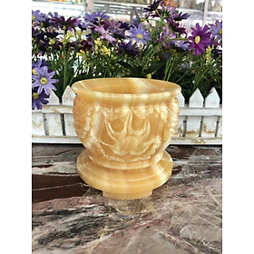 Mua Lư hương  bát hương  bát nhang thờ cúng chạm rồng đá ngọc hoàng long