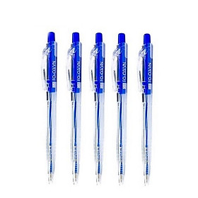 Combo 5 bút bi FO-03 xanh