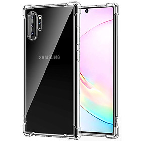 Ốp Lưng Case TPU Dẻo Chống Sốc Dành Cho Samsung Galaxy Note 10 Note 10 Plus (Trong Suốt) Helios
