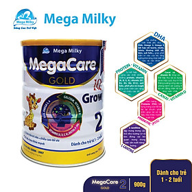 Sữa danh cho trẻ em MEGACARE GOLD IQ GROW 2