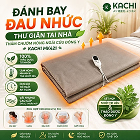 Thảm Điện Ngải Cứu Kachi MK421: Giải Pháp Trị Liệu Đông Y Toàn Diện Ngay Tại Nhà - hàng chính hãng