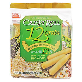 Bánh Cuộn Giòn Dinh Dưỡng 12 Loại Ngũ Cốc Peitien (180g)