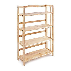 Mua Kệ sách  giá sách gỗ 4 tầng màu gỗ tự nhiên