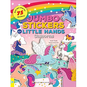 Jumbo Stickers for Little Hands - Unicorns - 75 Stickers! (ND) 