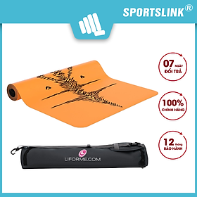 Thảm yoga định tuyến PU Liforme Tiger 4.2mm mang phong cách Á Đông Sportslink