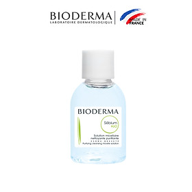 Dung dịch làm sạch và tẩy trang Micellar cho da hỗn hợp và da dầu Bioderma Sébium H2O - 20ml