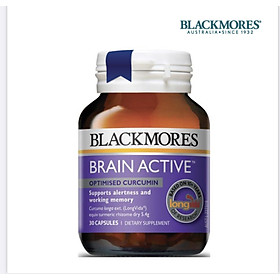 Viên Uống Bổ Não Tăng Cường Trí Nhớ Blackmores Brain Active Hộp 30v