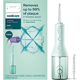 Máy tăm nước Philips Sonicare kabelloser Power Flosser 3000 Model HX3806 / 24