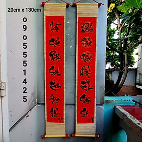 Mua Câu đối phật giáo. Câu đối mành tre. Câu đối tết