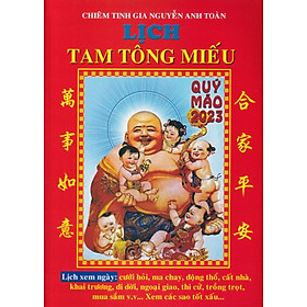 Lịch Tam Tông Miếu 2024 Giáp Thìn