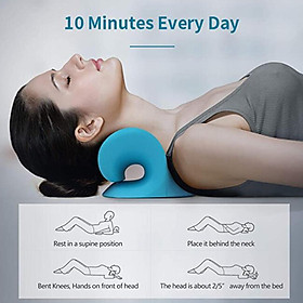 Neck Massage Pillow Relaxer for Muscle Relaxing TMJ Pain Relieving