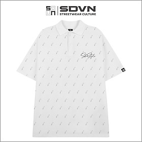 Áo Thun POLO Unisex Form Rộng - Brand Chính Hãng SDVN - LIGHT.NING