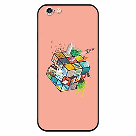 Ốp lưng in cho Iphone 6 Plus/ 6s Plus Rubik Cube