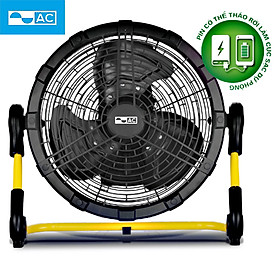 Mua Quạt sạc AC ARF02D123DB (20W)  cánh 12 inch - Đen - Hàng Chính Hãng