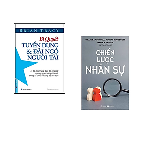 Combo sách dành cho các nhà Lãnh Đạo:  Bí Quyết Tuyển Dụng Và Đãi Ngộ Người Tài (Tái Bản)+Chiến Lược Nhân Sự /Tặng Bookmark Happy Life